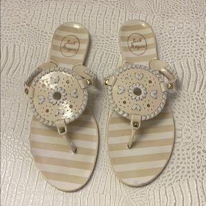 Jack Rogers 10 tan multi